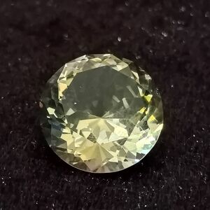 Multi Faceted Jeweler's Cut Citrine Topaz 17 mm Diameter 10 Carats